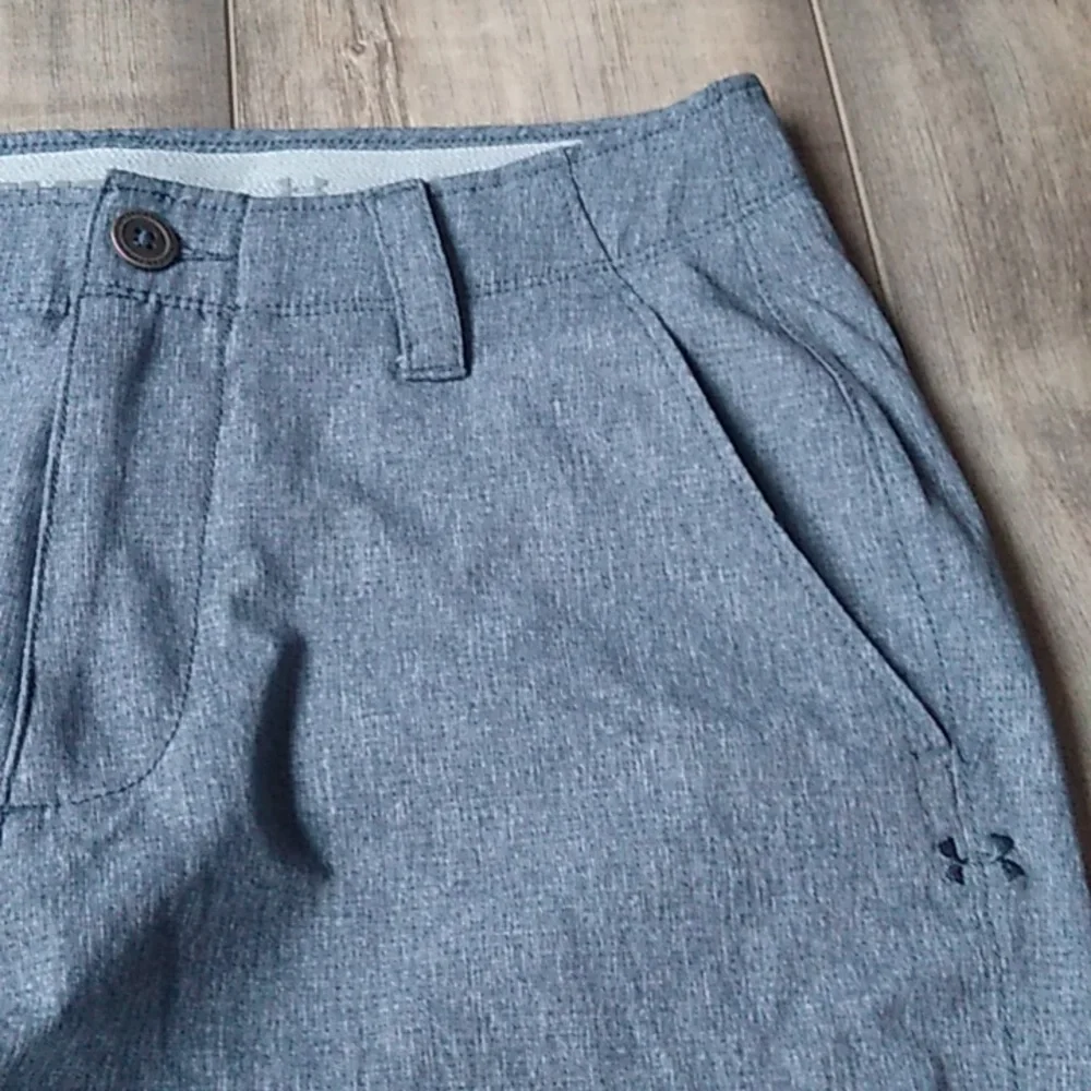 UNDER ARMOUR PANTS ALL SEASON GEAR  30/34 BLUE BREATHABLE SPORTY - Picture 3 of 14